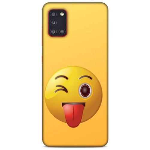 Emojix (42) Samsung Galaxy A31 Kılıf Silikon Kapak Desenli