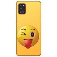 Emojix (42) Samsung Galaxy A31 Kılıf Silikon Kapak Desenli