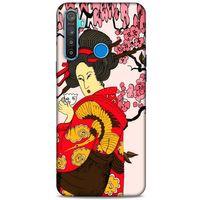 Oppo Realme 5i Kılıf Japonya (10) Full Koruma Kılıfı Japon Geyşa