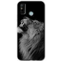 Tecno Spark 6 Go Kılıf HD Desen Baskılı Arka Kapak - Lion + Kırılmaz Cam