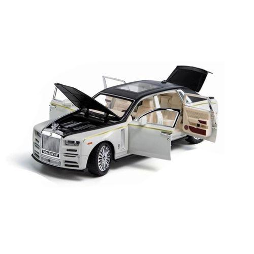 Eğitici Çocuk Oyuncak ZHD-B2407- Vardem  Çek Bırak Işıklı ve Sesli Model RR Metal Araba 1:24