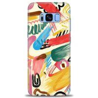 Samsung Galaxy S8 Plus Kılıf HD Baskılı Kılıf - Sanat + Tam Ekran Koruyucu