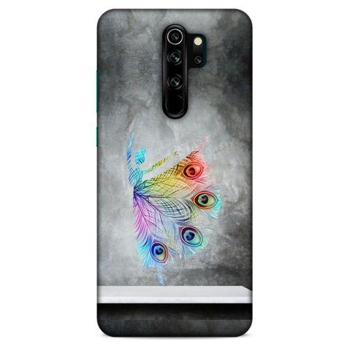 Xiaomi Redmi Note 8 Pro Kılıf Desenli Özel Seri Tüyler (38) Neo Hybrid Kılıf
