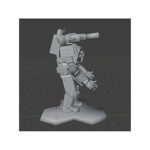 LancerRPG Tortuga Silahlandırılmış 1 İnç Altı Boyut 2 3D Baskı (Bu ürün Sadece Plastik parçadır - Almadan Önce Soru Sorabilirsiniz)
