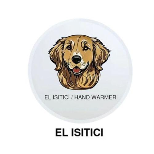 Sıa Kahverengi Köpek Cep Sobası,El Isıtıcı,Sıcak Su Torbası Pvc  10X9,5Cm