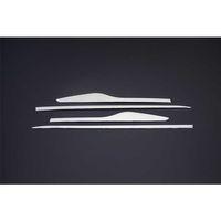 Renault Clio Uyumlu 4 Hatchback/Sw Krom Yan Kapı Çıtası 4 Parça Formlu 2012-2018 Arası