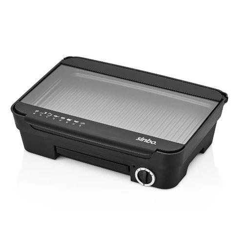 Sinbo Elektrikli Izgara Cam Kapaklı