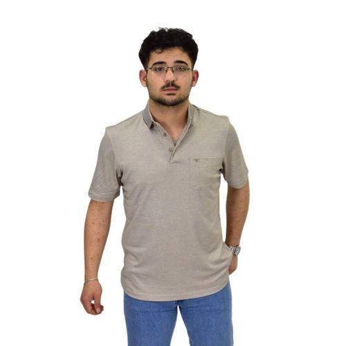 Erkek Polo Yaka Cepli Merserize Tişört 6270 BGL-ST04535