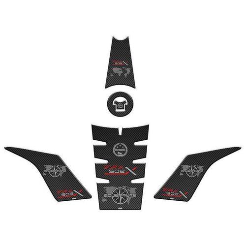 SEVGENT Skm Benelli Trk 502 2017 - 2024 Uyumlu Tank Pad Set 002