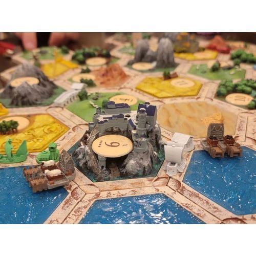 Catan'ın Yerleşimcileri için Port Tuğla (Bu ürün Sadece Plastik parçadır - Almadan Önce Soru Sorabilirsiniz)