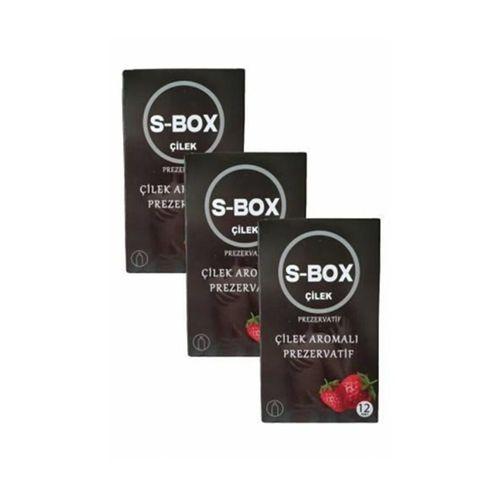 Kondom Çilek Aromalı Prezervatif 36'lı Paket Condom