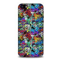 Graffitix (24) Desenli Silikon Kapak Apple Iphone 5S Kılıf