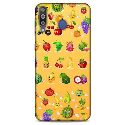 Frutix Meyve Mix 09 Samsung Galaxy M30 Kılıf Desenli Silikon