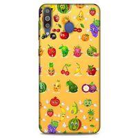 Frutix Meyve Mix 09 Samsung Galaxy M30 Kılıf Desenli Silikon