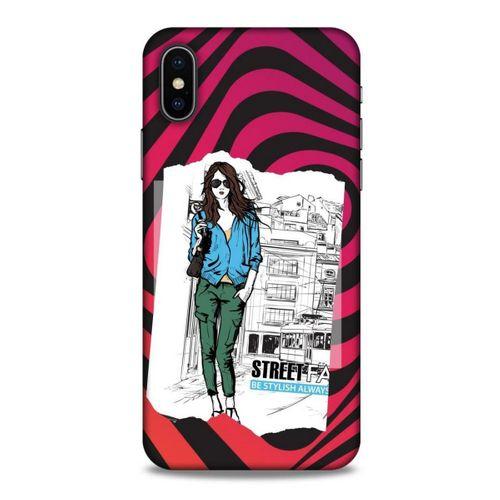Sokak Modası 78 Apple Iphone X Kılıf Desenli Silikon