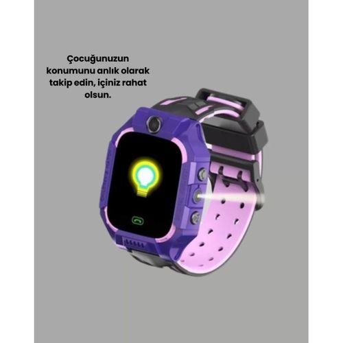 S10 Mor Akıllı Çocuk Saati