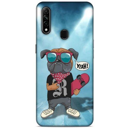 Oppo A31 Kılıf Köpek Kıyafetleri (4) Koruma Kılıfı Bulldog Fular