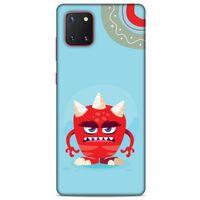 Emojix (31) Samsung Galaxy Note 10 Lite Kılıf Silikon Kapak Desenli