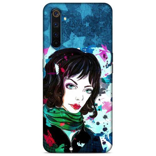 Lopard Oppo Realme 6 Pro Uyumlu Kılıf Sürreal Yüzler ♀ (23) Ultra Koruma Kılıfı Baskılı