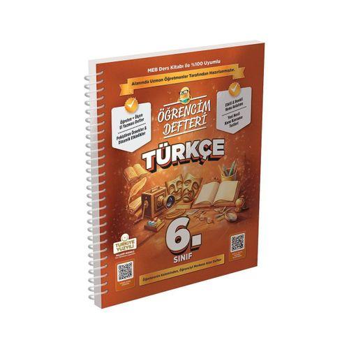 6.Sınıf Türkçe Öğrencim Defteri Murat Eğitim Yayınları