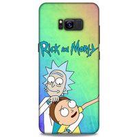Samsung Galaxy S8 Plus Uyumlu Kılıf Rick And Morty (1) Kılıfı Rick Sanchez