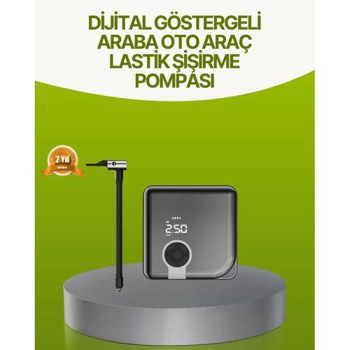 Dijital Ekranlı Taşınabilir Akıllı Araç Hava Kompresörü