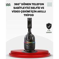Sosyal Medya İçerikleri İçin Otomatik Yüz Takipli 360° Döner Gimbal Stand