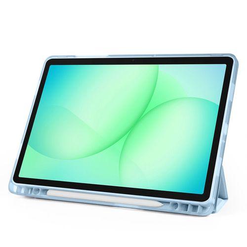 Galaxy Tab A11 Plus Kılıf Zore Tri Folding Kalem Bölmeli Standlı Kılıf