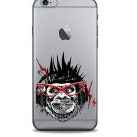 Zoologix (17) Apple Iphone 6 Plus Şeffaf Kılıf Silikon Desenli