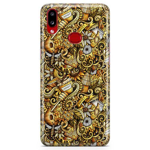 Samsung Galaxy A10s Kılıf Honey Doodle Arka Kapak Koruma Desenli Full Koruyucu