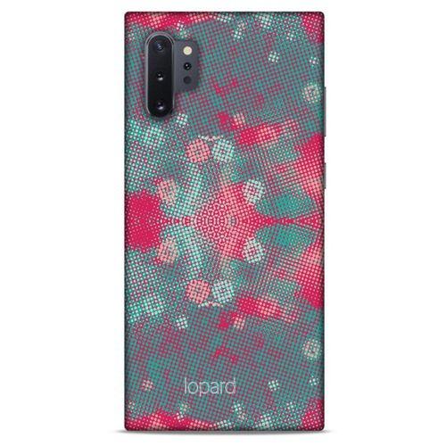 Samsung Galaxy Note 10 Plus Kılıf Pastel Renkler (48) Bumper Kılıf Pembe Yeşil