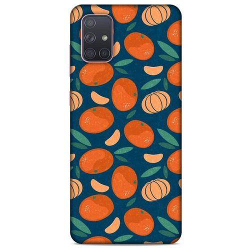 Frutix Mandalina 01 Samsung Galaxy A71 Kılıf Desenli Silikon