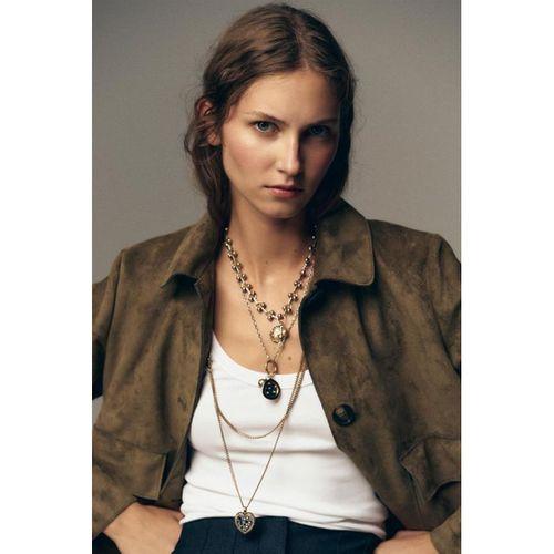 3'lü Zincirli Kolye - ÇOK RENKLİ