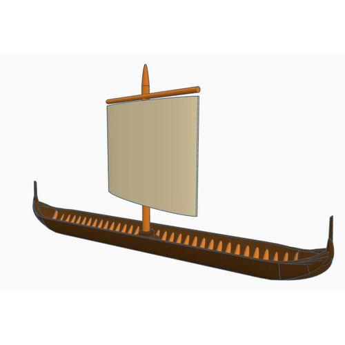 Deniz aygırı Viking gemisi - 5142519