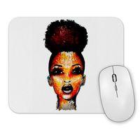 Rosto Pintura Mouse Pad