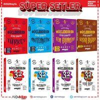 Ankara Yayıncılık 5.Sınıf Türkçe Matematik Sosyal ve Fen Bilimleri Soru Bankası ve 32 Haftalık Deneme Seti 8 Kitap