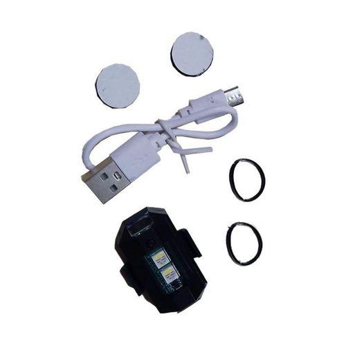 Usb'Li Şarjlı Led Stop İkaz Işığı 7 Modlu Oem #