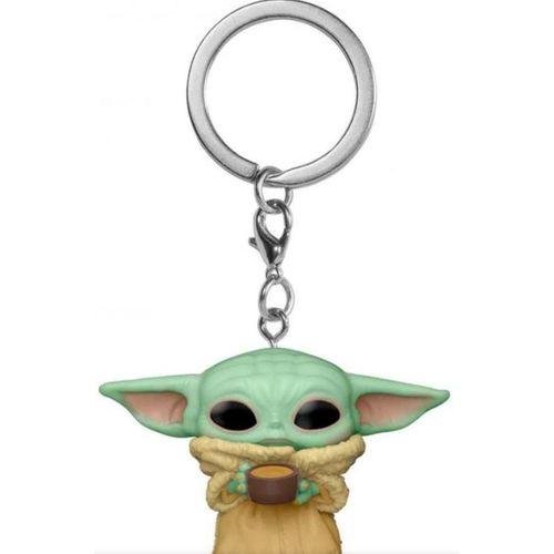 Funko Pop Pocket Keychain Star Wars The Child With Cup