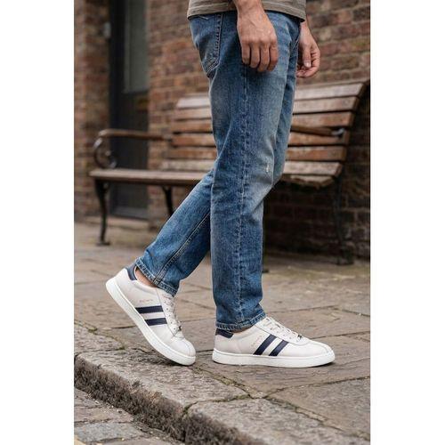 Hammerjack Bachata Beyaz Lacivert Erkek Günlük Ayakkabı