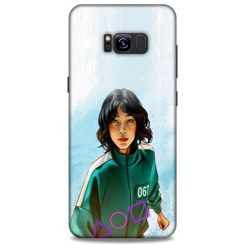 Samsung Galaxy S8 Plus Uyumlu Kılıf Squid Game (46) Core Armor Kılıf Bae