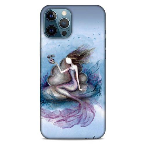 Y.Liva-2020 (Deniz Kızı) Apple iPhone 12 Pro Max Kılıf Silikon Kapak Desenli