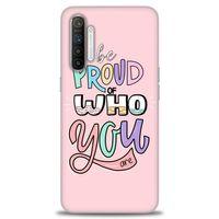 Realme XT Kılıf HD Baskılı Kılıf - Who You + Tam Ekran Koruyucu