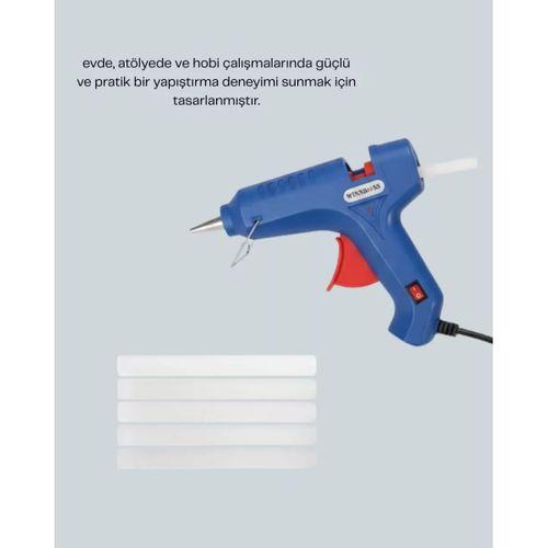 5 Silikon Hediyeli 40w Silikon Tabancası Ev Ve Hobi Kullanımı