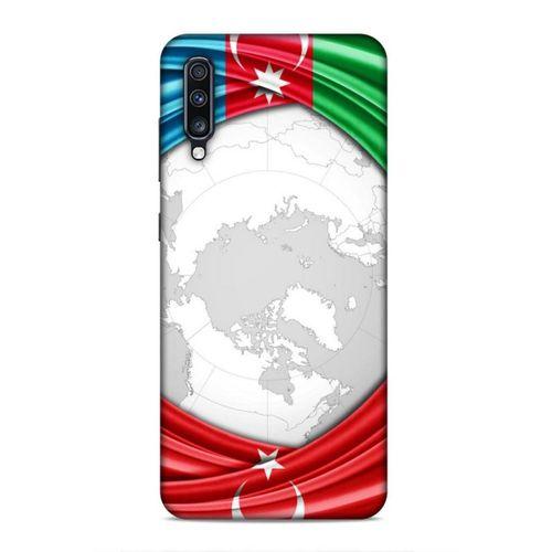 Samsung Galaxy A70s Uyumlu Kılıf Azarbaijan (17) Tasarım Kılıf Dünya Bayraklar