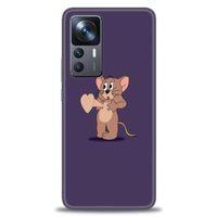 Xiaomi Mi 12T Kılıf HD Baskılı Kılıf - Aşık Jerry + Tam Ekran Koruyucu