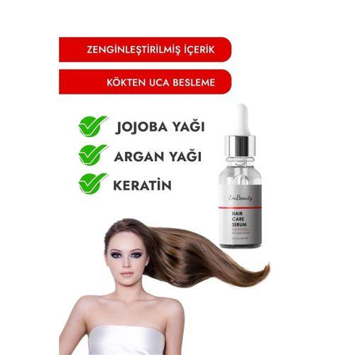 Embeauty Hızlı Saç Uzatma Serumu, Argan Ve Keratin Özlü Dökülme Karşıtı 30 Ml