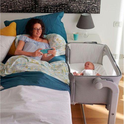 Chicco Next2Me Magic Anne Yanı Beşik Cool Grey