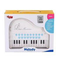 MP3 çalar ve mikrofonlu mini piano ile çocukların müzik ve koordinasyon gelişimi