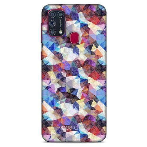 Samsung Galaxy M31 Kılıf Pastel Renkler (5) Koruma Kabı Beyaz Lacivert