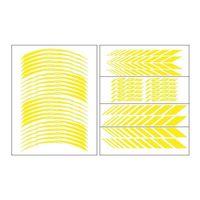 YAMAHA Yamaha Florasan Sarı Racing R25 Uyumlu 1 Set Jant Şeridi